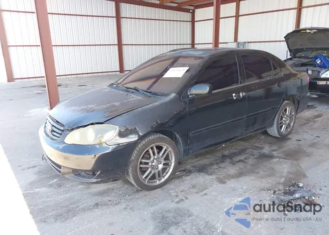 2003 Toyota Corolla Le z USA, uszkodzony, nr VIN 1NXBR38E93Z144736